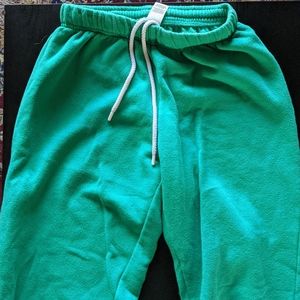 5/$25 Super cute green sweatpants